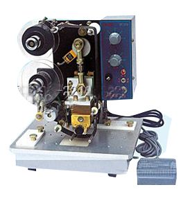 Electric ribbon coding machine